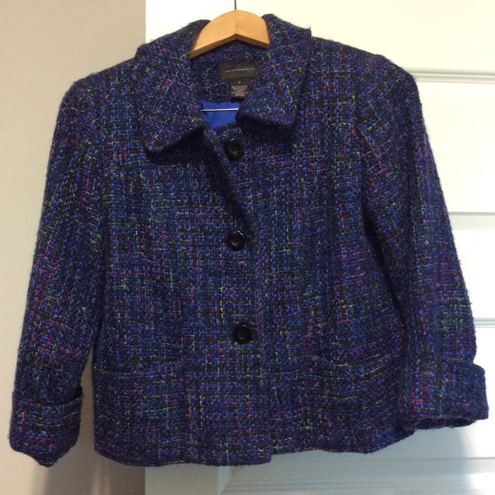 INVESTMENTS Women’s jacket/Blazer (Size: S)